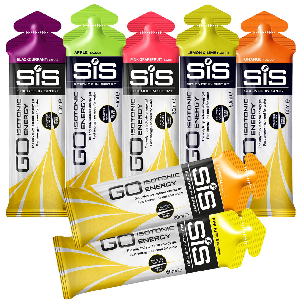 SIS GO Isotonic Gel Variety pack