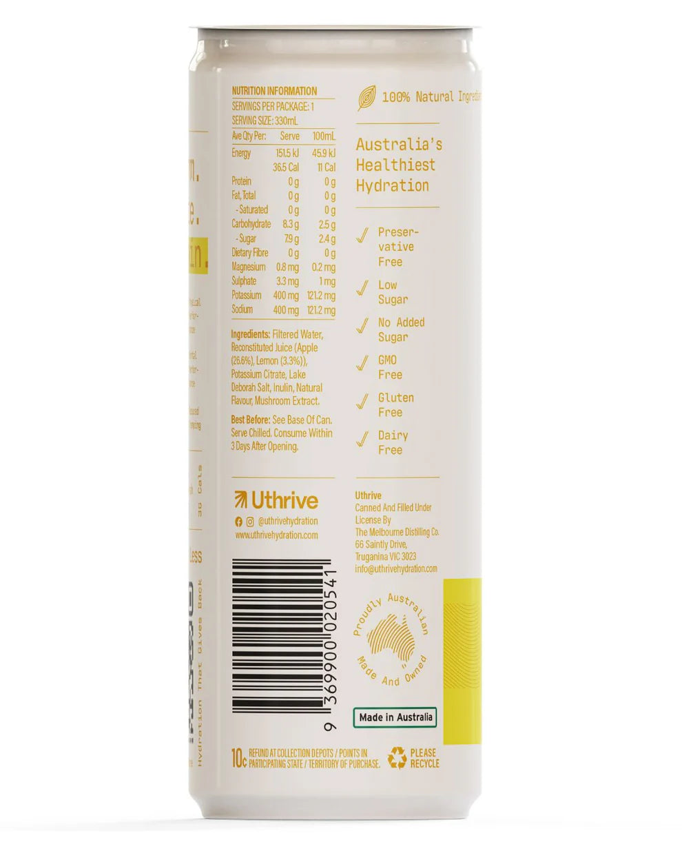 Uthrive - Natural Hydration drink