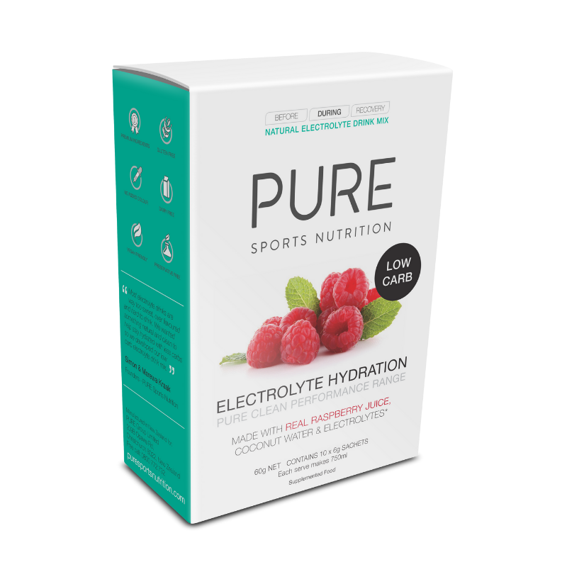 PURE Electrolyte Hydration Low Carb - 4 Flavours