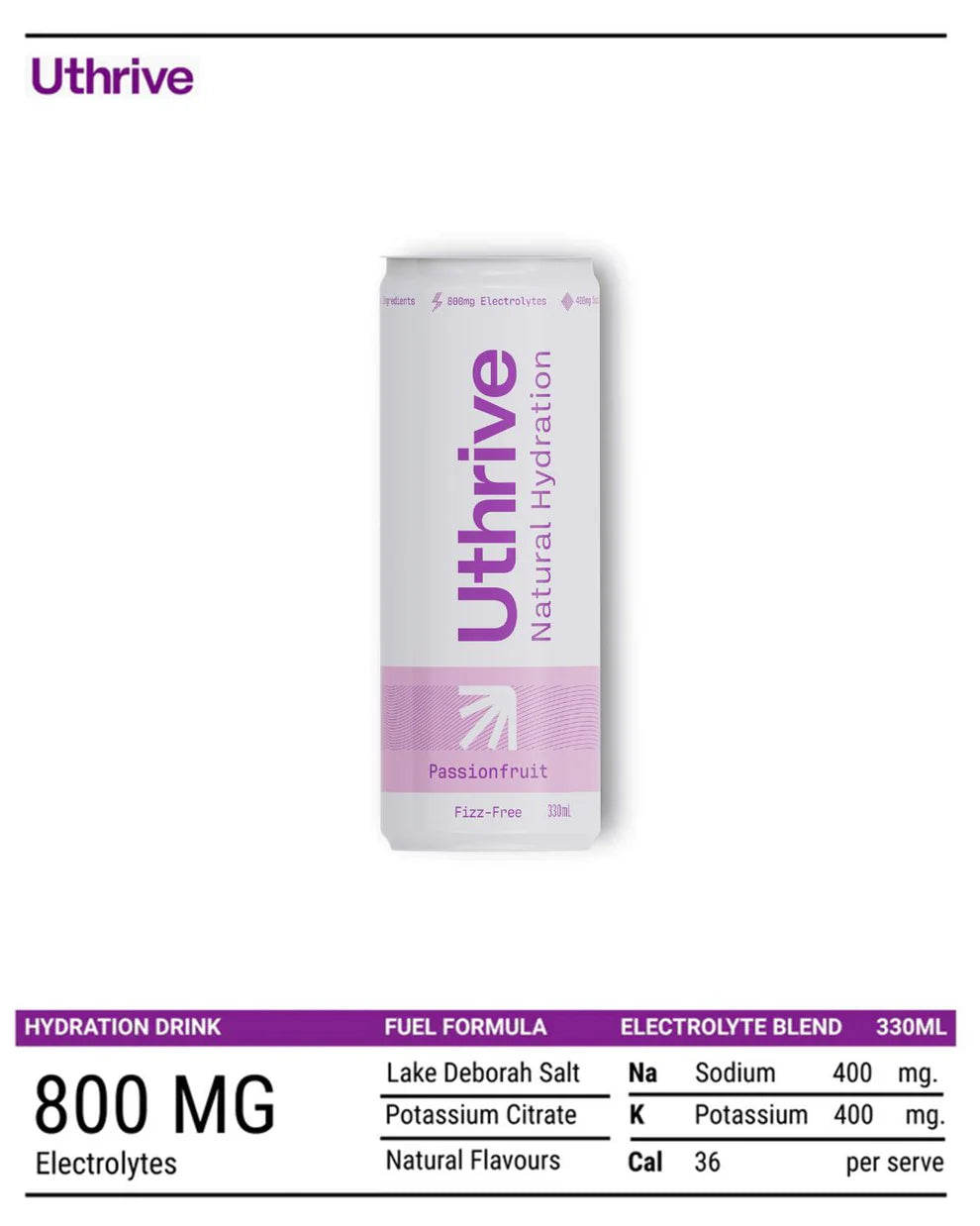 Uthrive - Natural Hydration drink