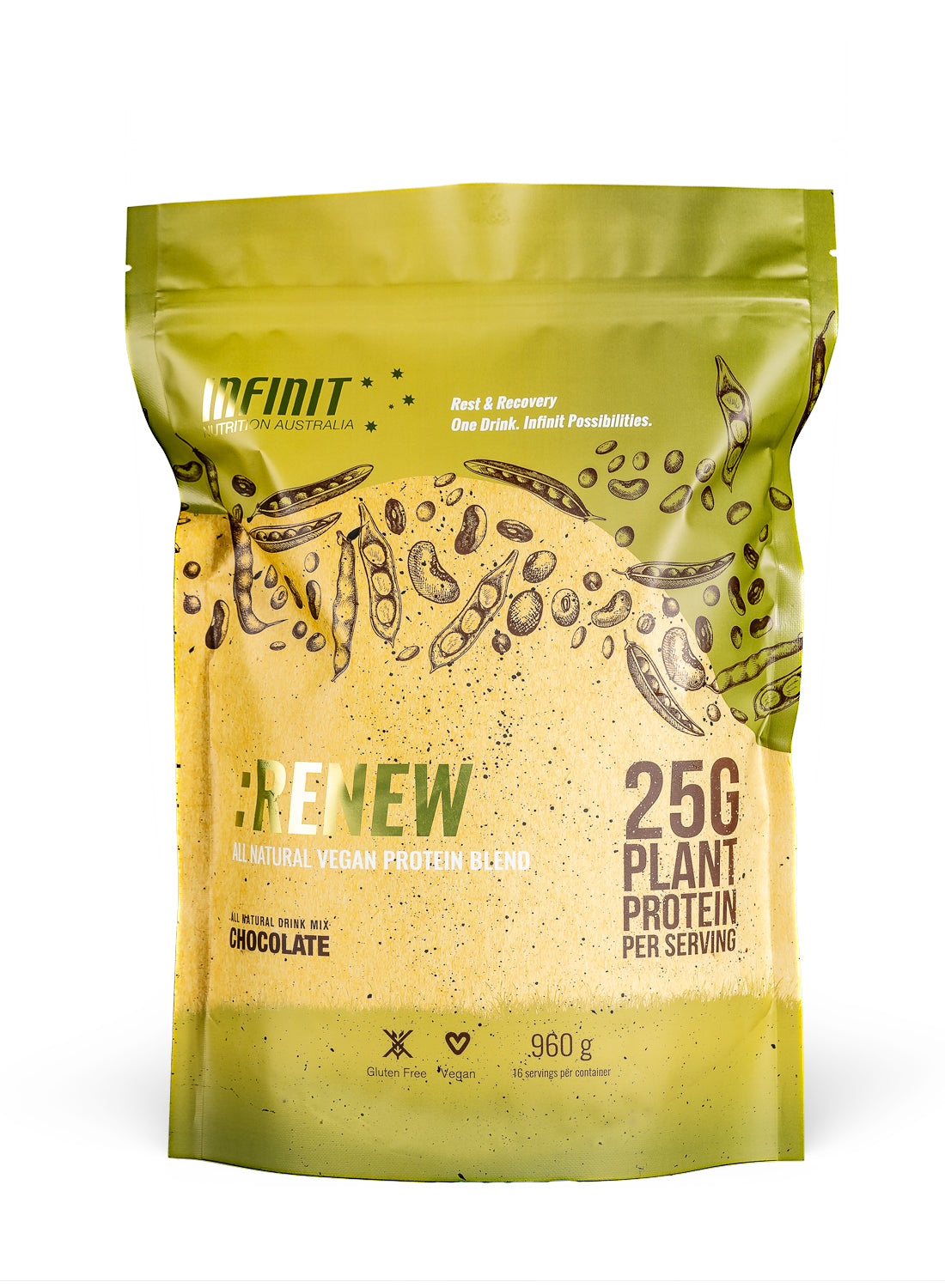 Infinit Renew - Vegan Protein - 2 Sizes