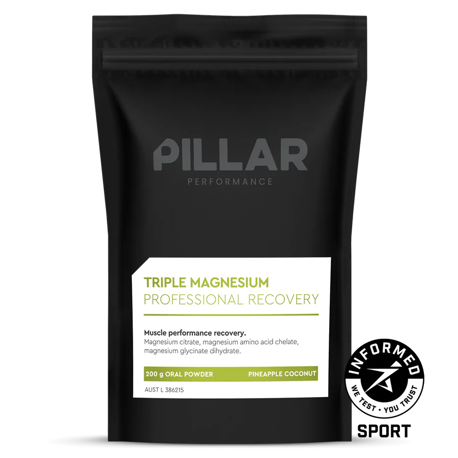 Pillar Performance Triple Magnesium Powder - 3 Flavours
