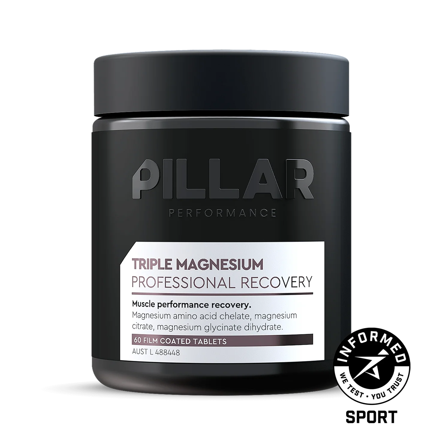 Pillar Triple magnesium Tablets - 90 Caps