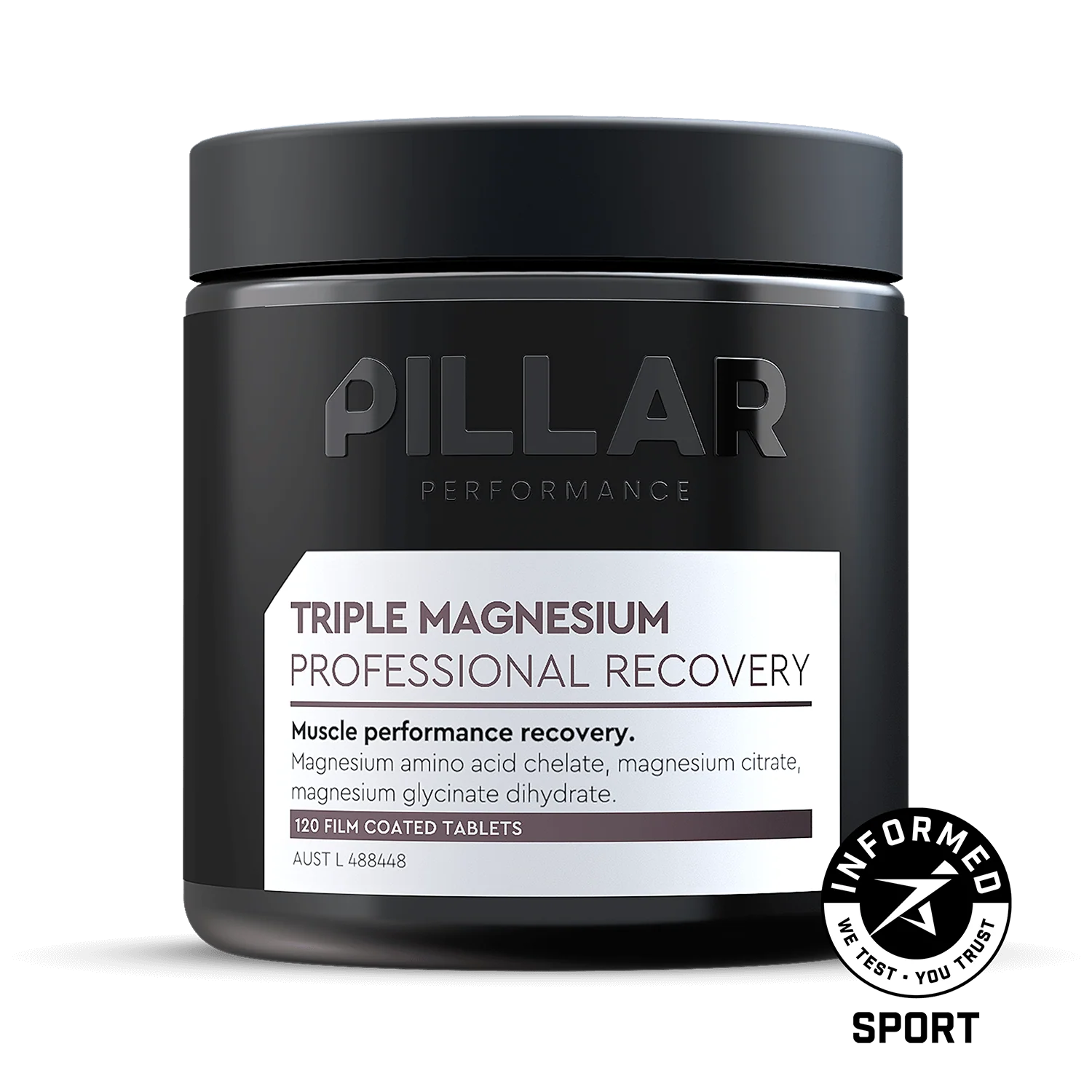 Pillar Triple magnesium Tablets - 90 Caps
