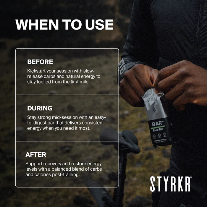 STYRKR - Bar50 Energy Bar - 3 Flavours