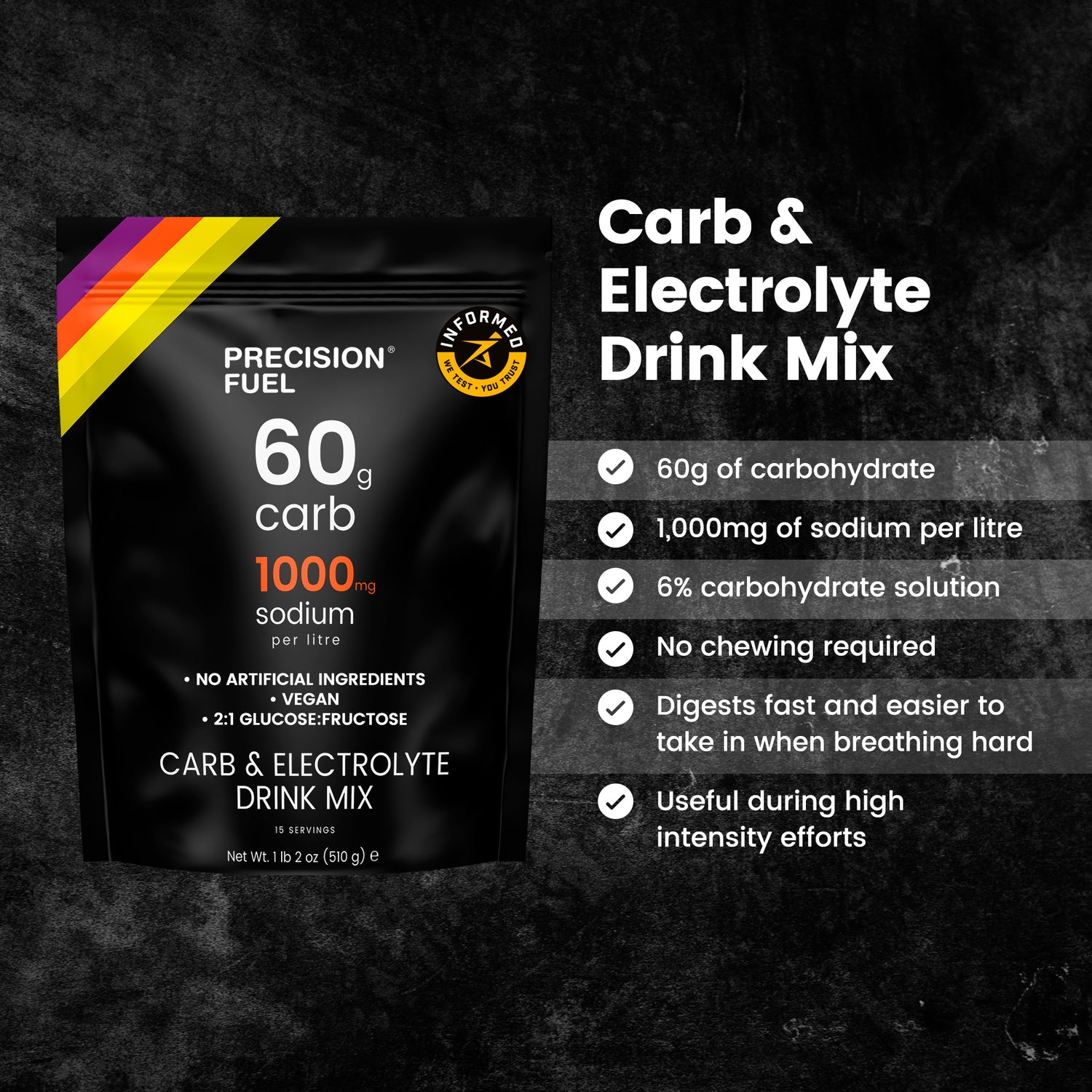 Precision Fuel Carb & Electrolyte Drink Mix