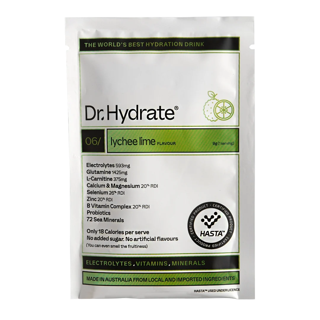 Dr Hydrate Electrolyte Sachet – Single Serve