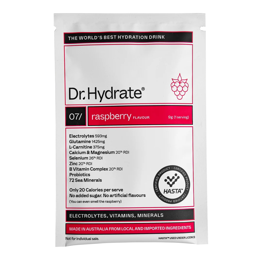 Dr Hydrate Electrolyte Sachet – Single Serve