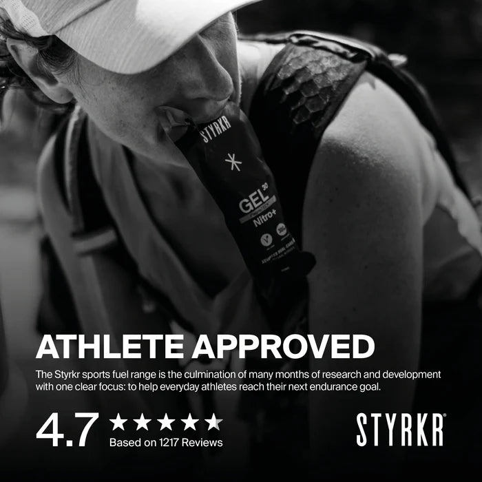 STYRKR - Gel30 Dual Carb Energy Gel - 3 flavours