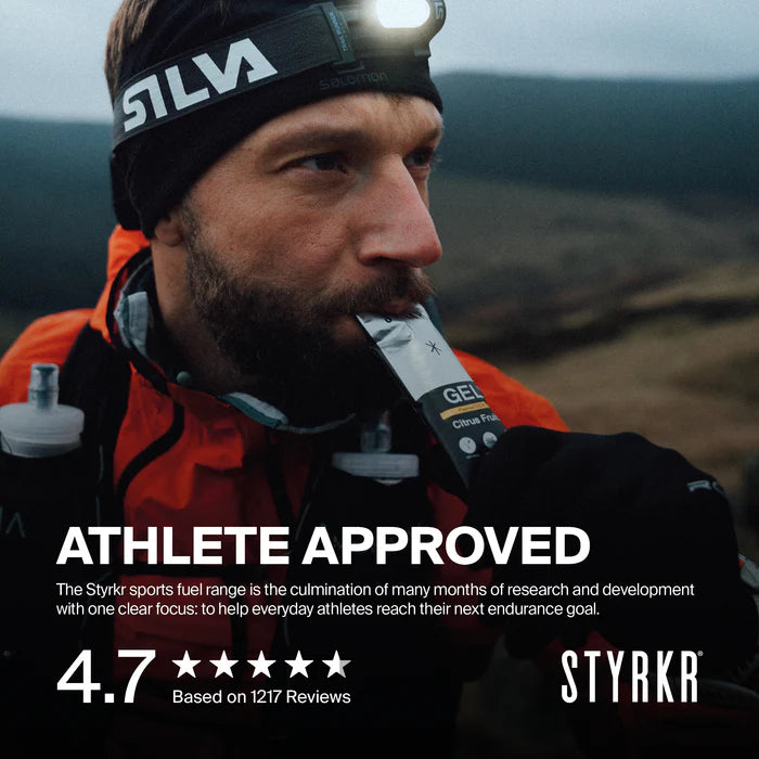 STYRKR - GEL50 - Dual Carb Energy Gel - 2 flavours