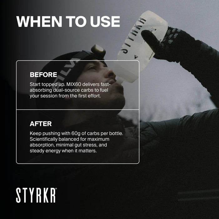 STYRKR - Mix90 Carb Drink Mix - 2 Flavours