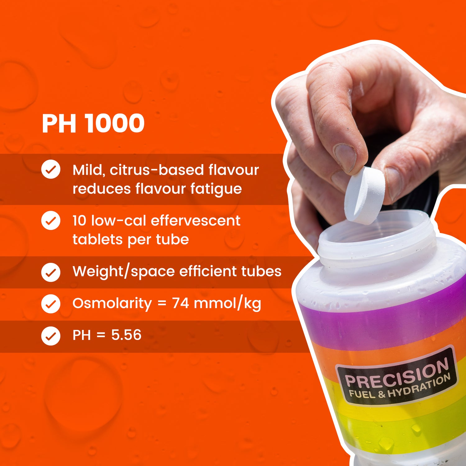 Precision Fuel and Hydration Tablets - 3 concentrates