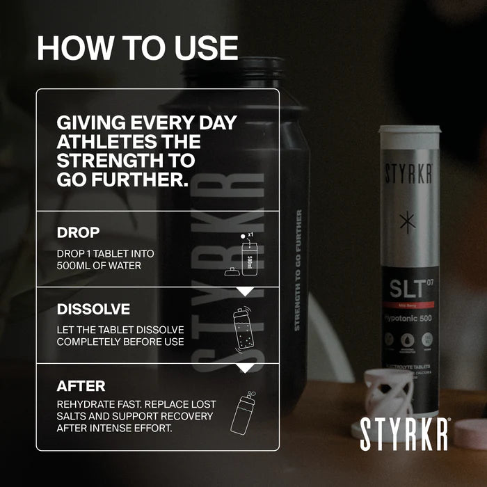 STYRKR - Hydration Tablets SLT07 Mild Berry 500MG