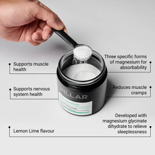 Pillar Performance Triple Magnesium Powder - 3 Flavours