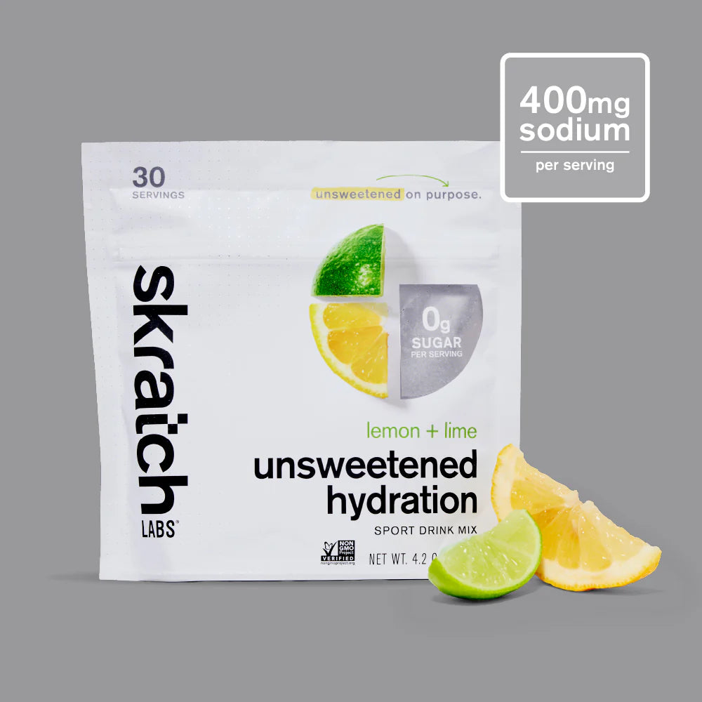 Skratch - Unsweetened Hydration Sports Drink mix - 2 Flavours