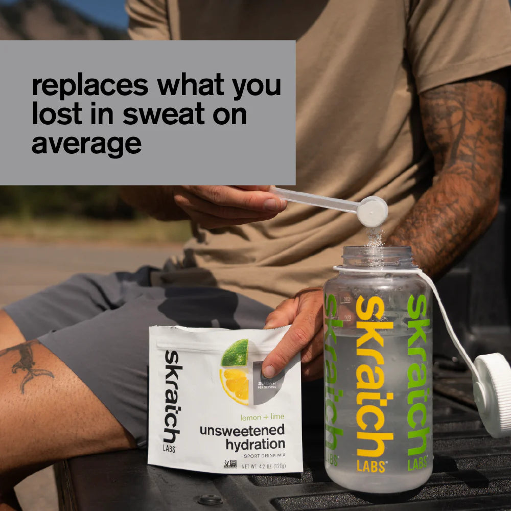 Skratch - Unsweetened Hydration Sports Drink mix - 2 Flavours