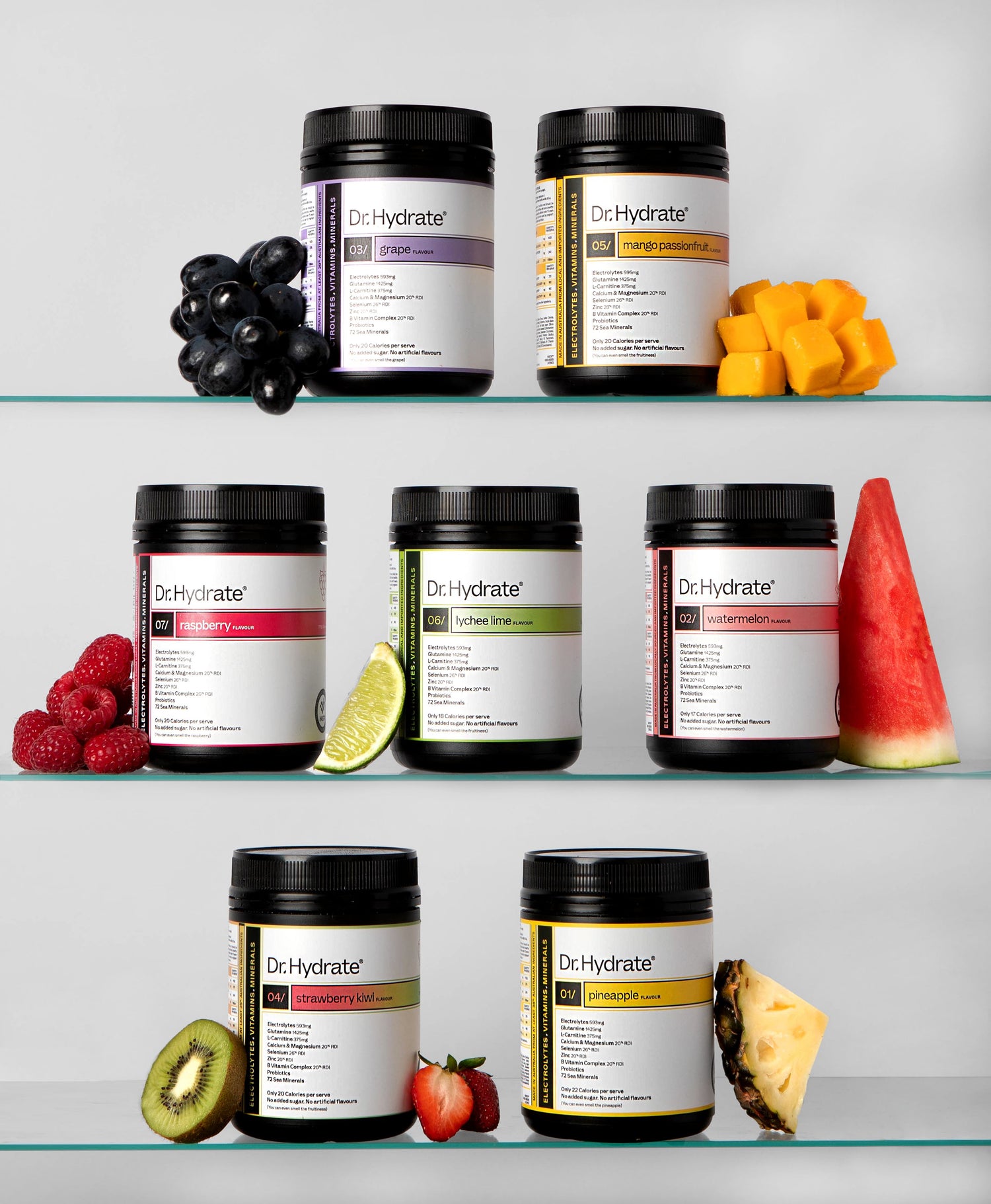 DR Hydrate - 7 Flavours