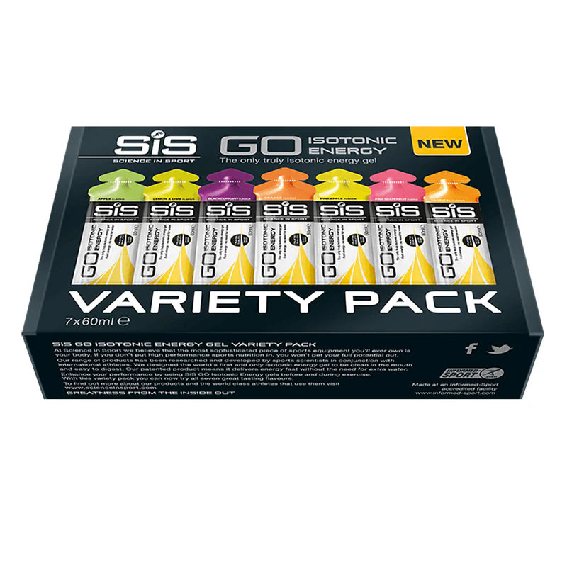 SIS GO Isotonic Gel Variety pack